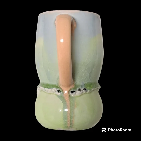 Ceramic Pitcher with Tooth Accents - Picture 3 of 7